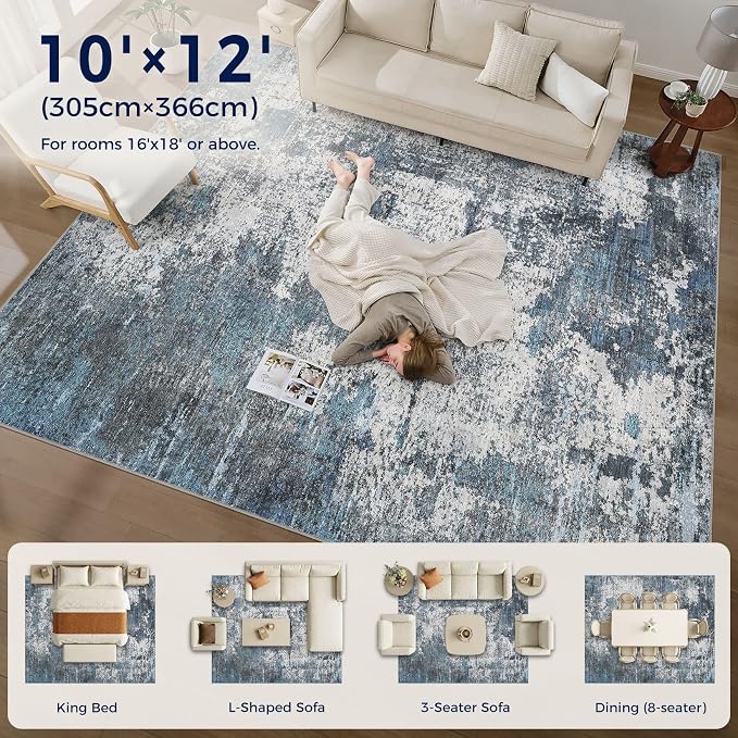 DMOYEST Area Rug Living Room Rugs - Image 6