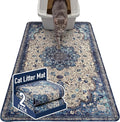 Hompet Cat Litter Mat 2 Pack, 35x60 Large Machine Washable Trapping Mats by Hompet