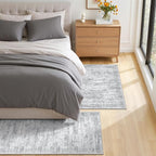 Washable Kitchen Rugs Sets of 2 Piece, Hallway Runner Rug Non-Slip - Image 3