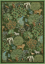 GarveeHome Jungle 8x10 Area Rug Washable Rugs - Image 5