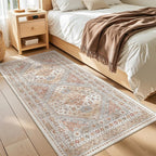 zesthome 3x6 Runner Rug Non Slip, Thin Entryway Washable Rug - Image 5
