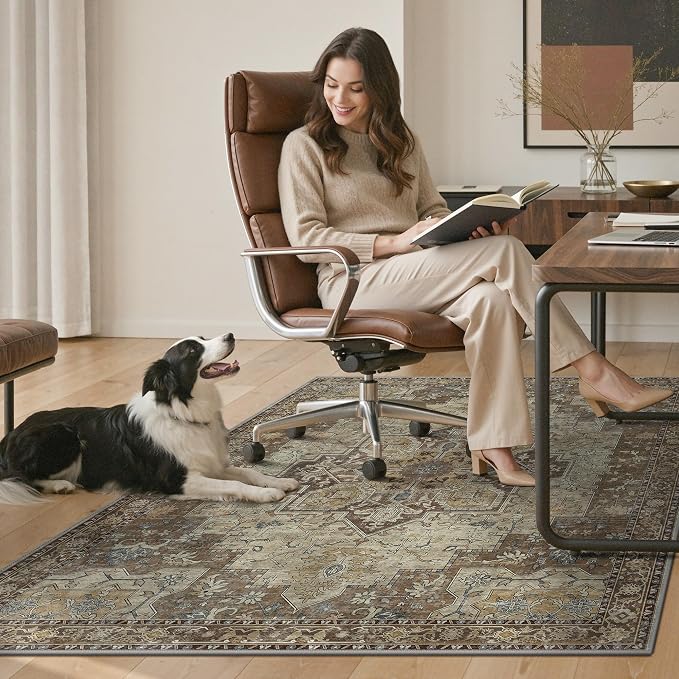 48"x60" Office Chair Mat for Hardwood Tile Floor, Under Desk Carpet Protector - Image 7