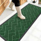 OLANLY Front Door Mat Indoor Outdoor Entrance, Waterproof All-Season, by OLANLY