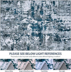 5x8 Area Rugs for Living Room Rug Washable: Abstract Rug for Dining Room - Image 7