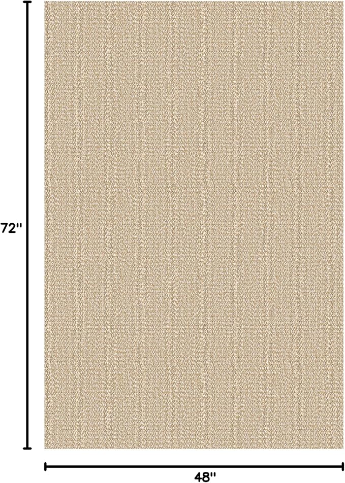 EARTHALL Washable Area Rug 4x6 Ft Non Slip Rugs - Image 2