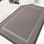 OLANLY Front Door Mat Indoor Outdoor Entrance, Waterproof All-Season, by OLANLY