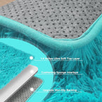 6x9 Teal Area Rugs for Living Room, Large Fluffy Shag Rug for Bedroom Boys Kids - Image 7