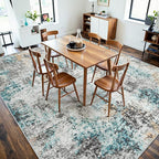 Area Rugs 8x10 Living Room: Large Soft Washable Rug Modern Abstract Anti-Skid - Image 6