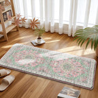 Boho Kitchen Mats for Floor 2 Piece Set Anti Fatigue Cushioned PVC Kitchen Rugs - Image 7