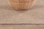 CAMILSON Easy Jute Rug 5x7, Indoor Outdoor Natural Color Fiber Area Rugs - Image 8
