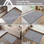 COSY HOMEER Kitchen Rugs Washable Non Slip Kitchen Mats - Image 6
