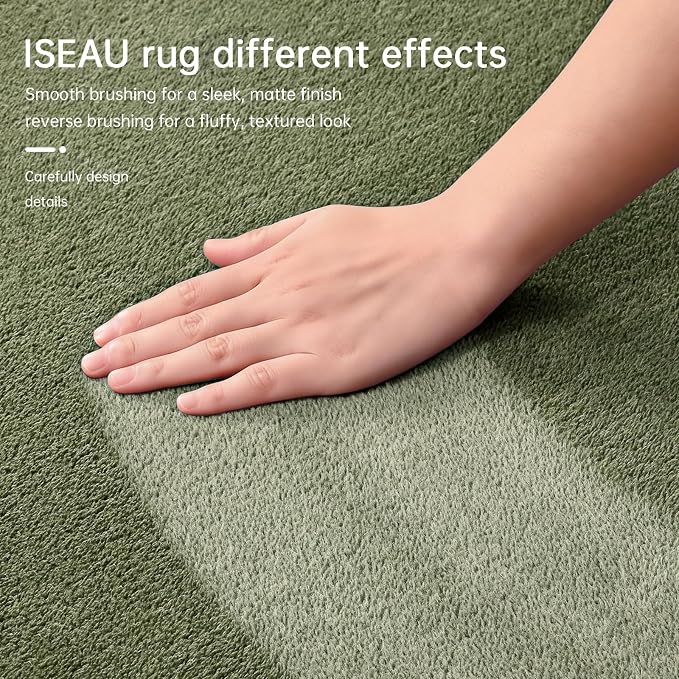 ISEAU 3x5 Rug for Bedroom, Soft Memory Foam Carpet - Image 3