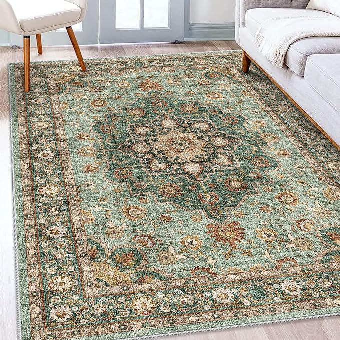 TOPRUUG Washable Oriental Area Rug by TOPRUUG