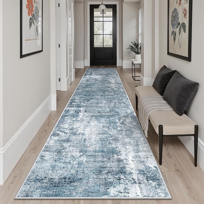 Soalmost Runner Rug 2'6" x 12' Washable Non-Slip 2.5x12 ft Long Runner Rugs - Image 4