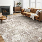 5x8 Area Rugs Living Room: Washable Large Abstract Soft Rug Stain Resistant by LOONGRUG