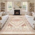 zesthome 8x10 Area Rugs for Living Room, Non-Slip Backing Washable Rugs by Zesthome