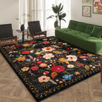 Rugcomf Living Room Rug 6x9 Rug Machine Washable Boho Area Rug Non Slip Floral - Image 7