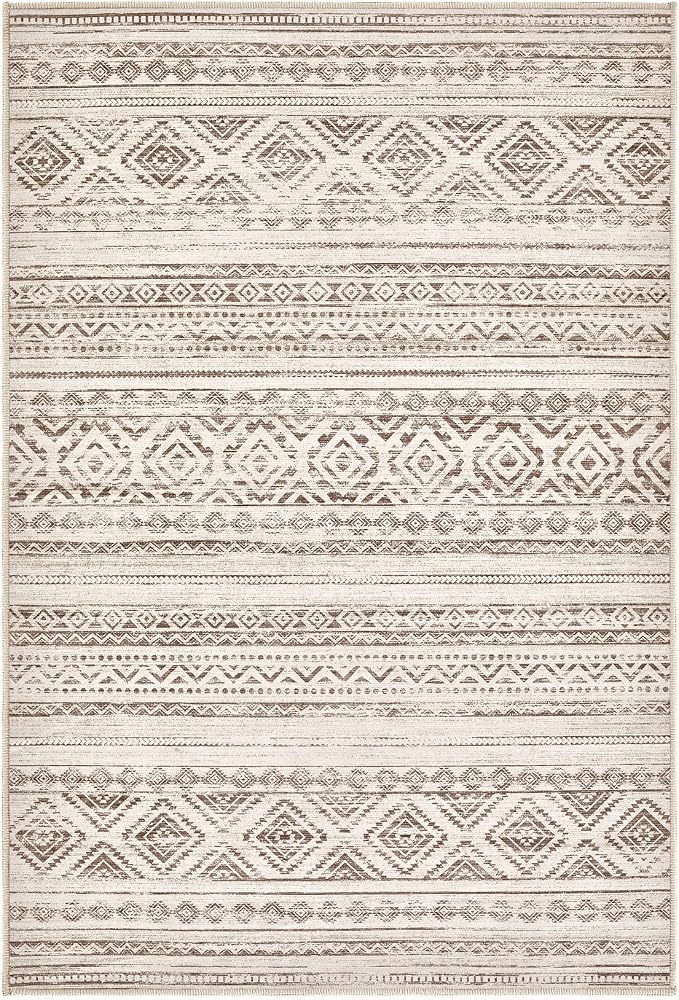 cotiled Washable 2x3 Entryway Rug: Washable Boho Rugs - Image 8