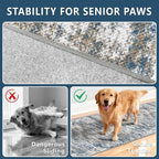 Washable Carpet Runners for Hallway 16ft-Non Slip Floor Runners for Dogs - Image 9