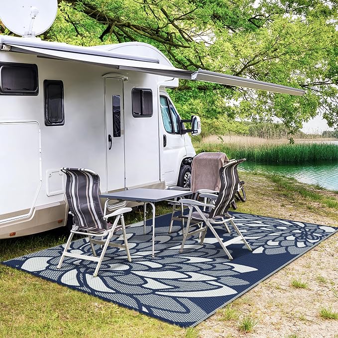 GENIMO Outdoor Rug 6' x 9' Waterproof - Image 5