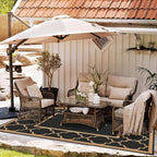 GENIMO 5' x 8' Outdoor Rug Waterproof - Image 3