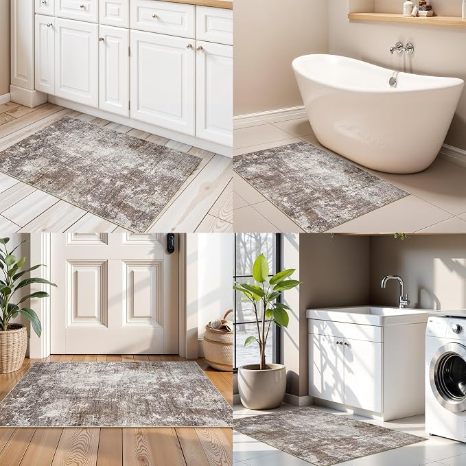 2x3 Washable Non-Slip Area Rug – Small Throw Rug - Image 5