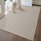 DEXI Ultra Thin Door Mat Indoor Entrance 36x56, Non Slip Rubber Backed Entryway by DEXI