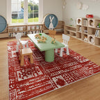 Rugcomf Living Room Rug 6x9 Rug Machine Washable Boho Area Rug Non Slip - Image 7