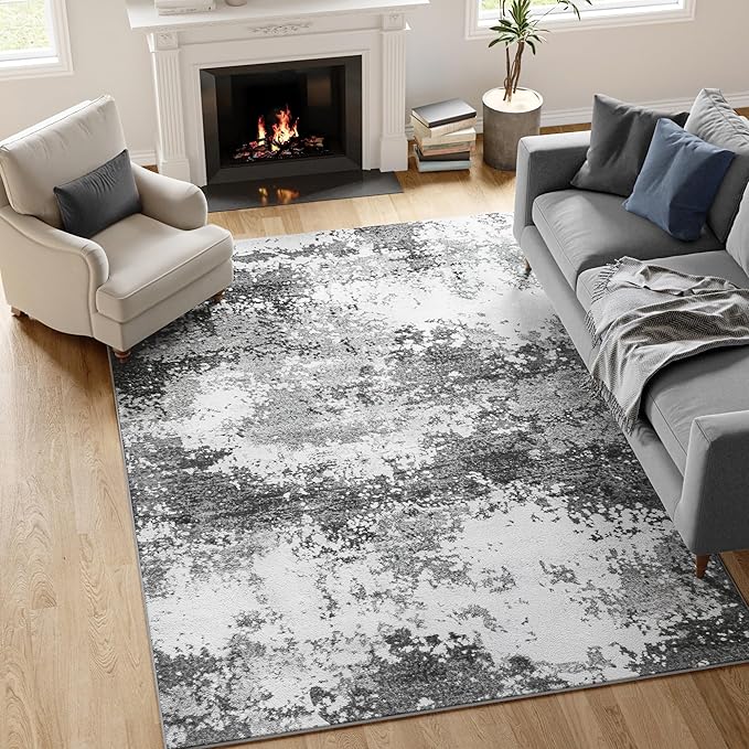 Washable Rug 5x7 Area Rugs for Living Room Bedroom Carpet, Dining Room Table by Acapet