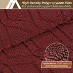 COSY HOMEER Kitchen Rugs 24"x35" Non-Slip Washable Kitchen Mats - Image 3