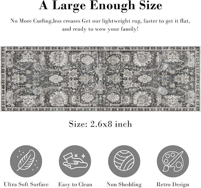 RUGSURE Washable Area Rugs - Image 2