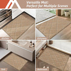 COSY HOMEER Kitchen Rugs Washable Non Slip Kitchen Mats - Image 6