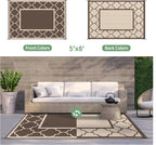 GENIMO 5' x 8' Outdoor Rug Waterproof - Image 4