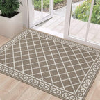 HEBE Indoor Door Mat 32"x48" Non Slip, Washable Welcome Mats by HEBE