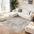 Tortania 8' Square Area Rug Living Room Rugs by Tortania