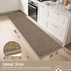 BEQHAUSE Kitchen Runner Rugs 24"x84", Non-Slip Kitchen Mats - Image 2