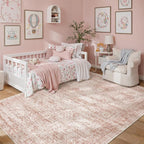Soalmost 6x9 Area Rug for Living Room Washable Non-Slip Modern Rugs for Bedroom - Image 3