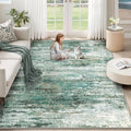 XLUEZ 5x7 Area Rugs for Living Room, Washable Modern Abstract Large Area Rug by XLUEZ