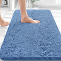 OLANLY Bathroom Rugs 32x20, Extra Soft Absorbent Chenille Bath Rugs, Rubber by OLANLY