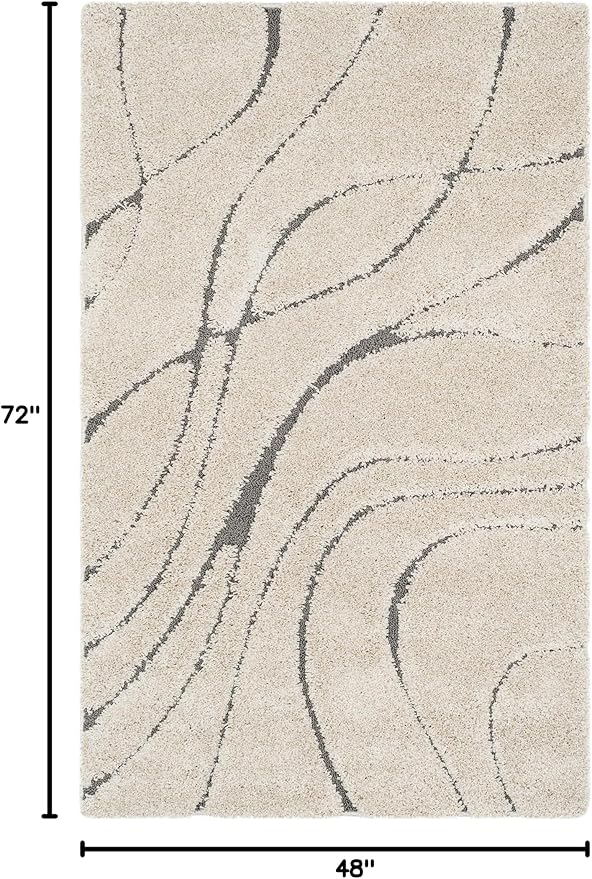 SAFAVIEH Florida Shag Collection Accent Rug - Image 3