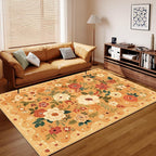DUKINO 6x9 Area Rug, Floral Rugs - Image 8