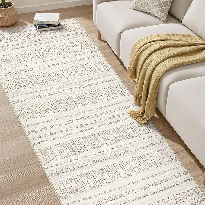 cotiled Washable 3x8 Runner Rugs: Washable Boho Rugs - Image 7