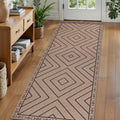Tangsoo Easy Jute Rug 2.6x8 Washable Runner Rug by Tangsoo