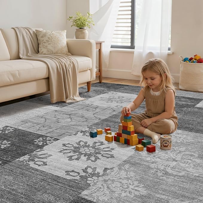 UERMEI 9x12 Area Rug for Living Room - Image 6