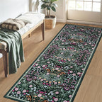 Runner Rug for Entryway: 2x5 Kitchen Rugs Non Slip Washable Ultra-Thin Soft - Image 3