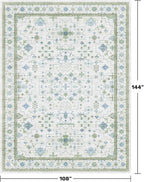 Green Area Rugs 9x12 Living Room - Image 2