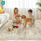 3x5 Washable Area Rug for Entryway, Soft Kitchen Rugs Non Slip for Dining Room - Image 9