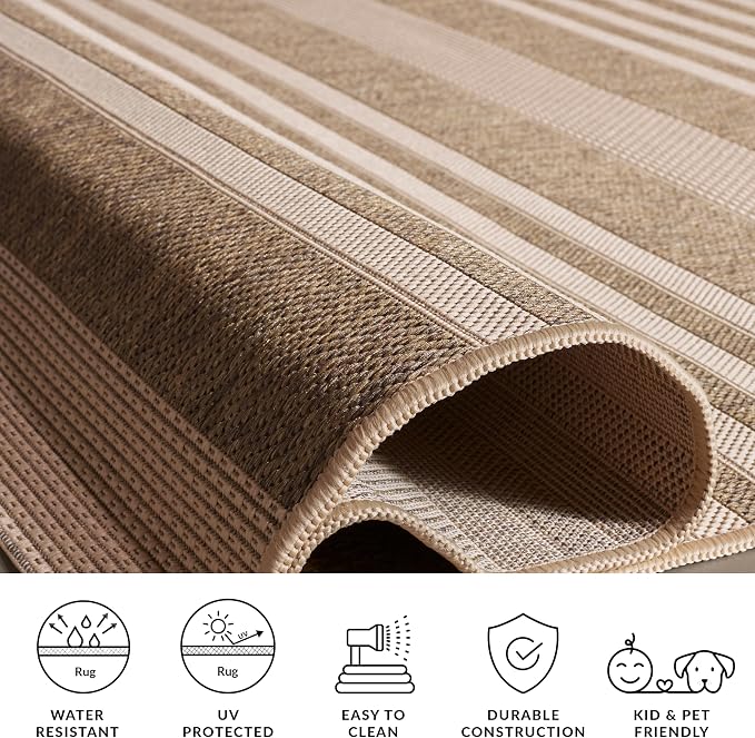 SAFAVIEH Washable Rug Outdoor Courtyard Collection - Image 6
