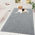 OLANLY Dog Door Mat for Muddy Paws 59x35, Ultra Absorbent Chenille Mud Doormat by OLANLY
