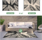 GENIMO Outdoor Rug 4' x 6' Waterproof - Image 2